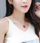 Colar Trevo de 4 Folhas Coração