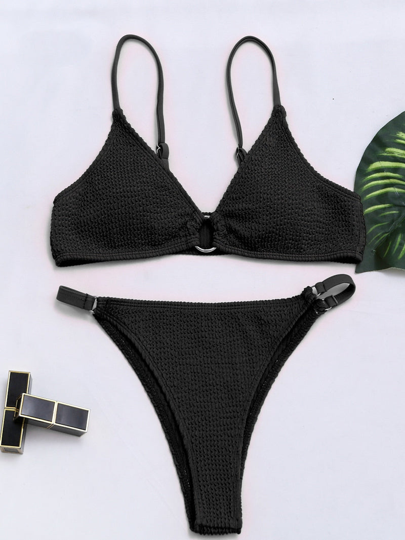 Biquíni Moda Brasileira 2023 Realça os Seios 3 Cores