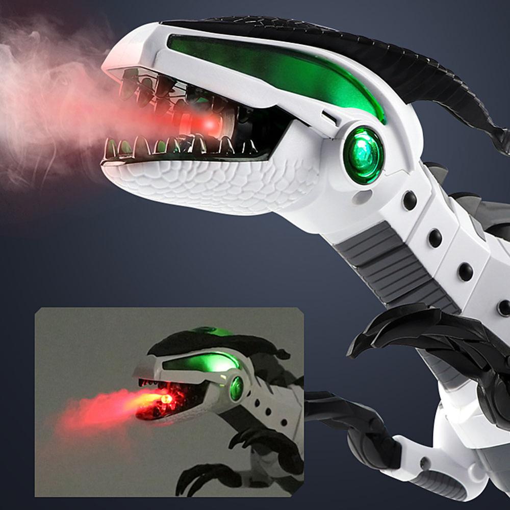 Dinossauro Robô Elétrico Spray Fire