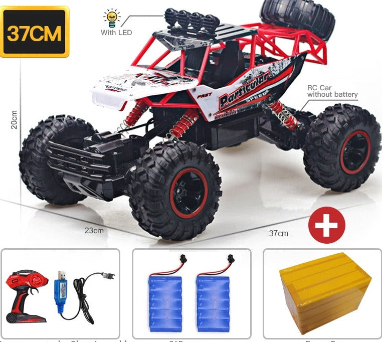 Carro à Prova de Choque Resistência a Colisão Controle Remoto 2.4 GHZ