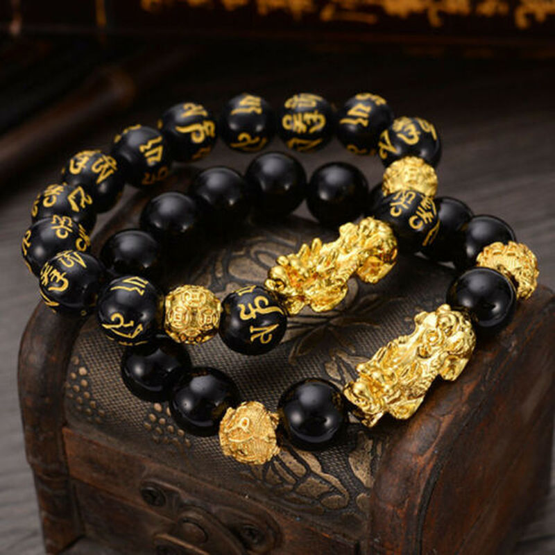 Pulseira Feng Shui Obdisian - Frete Grátis
