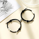 Pulseira Magnética de Casal - Lua e Sol