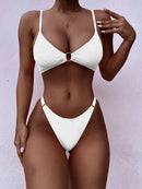 Biquíni Moda Brasileira 2023 Realça os Seios 3 Cores