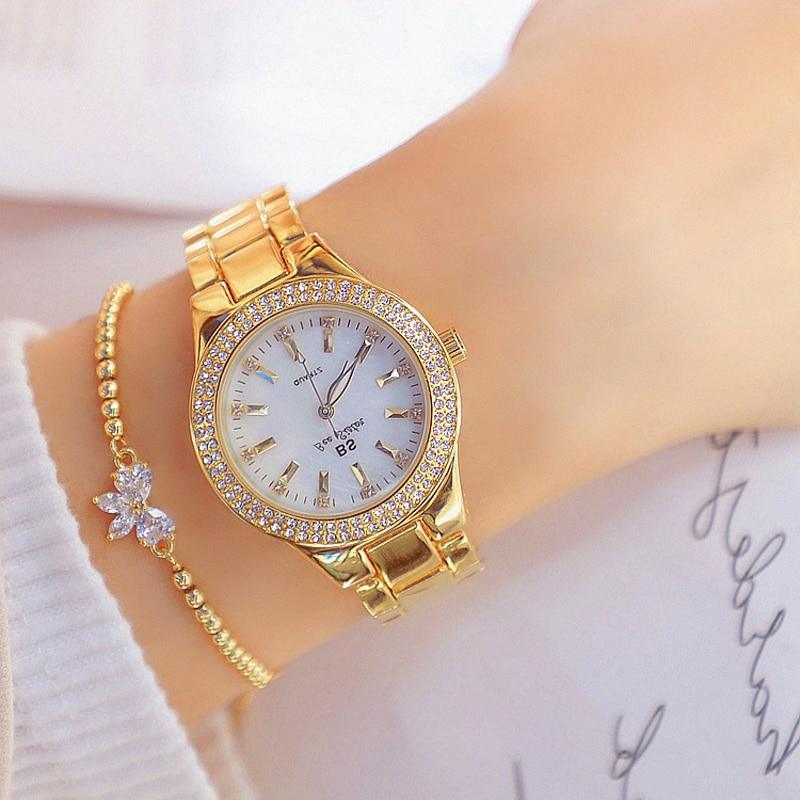 Relógio Feminino Golden Glow - Gratis Bracelete