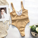 Maiô Body Canelado Fivela Verão 2022 2 Cores