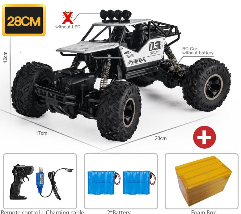 Carro à Prova de Choque Resistência a Colisão Controle Remoto 2.4 GHZ