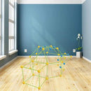 Fortbuilder - Kit de Construção Infantil - Com Varões e Bolas - Frete Grátis