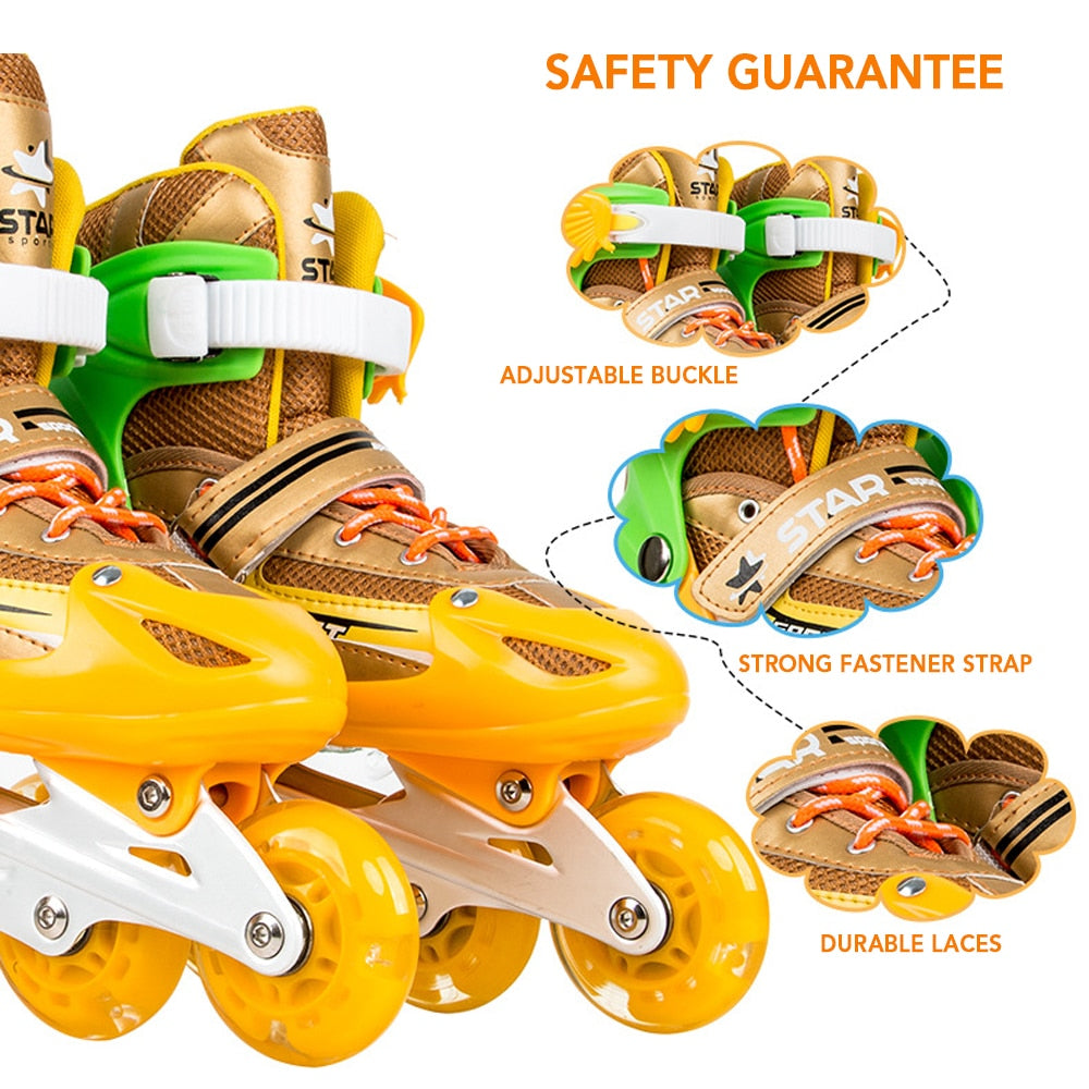Patins com ou sem Led e Equipamento de Proteção