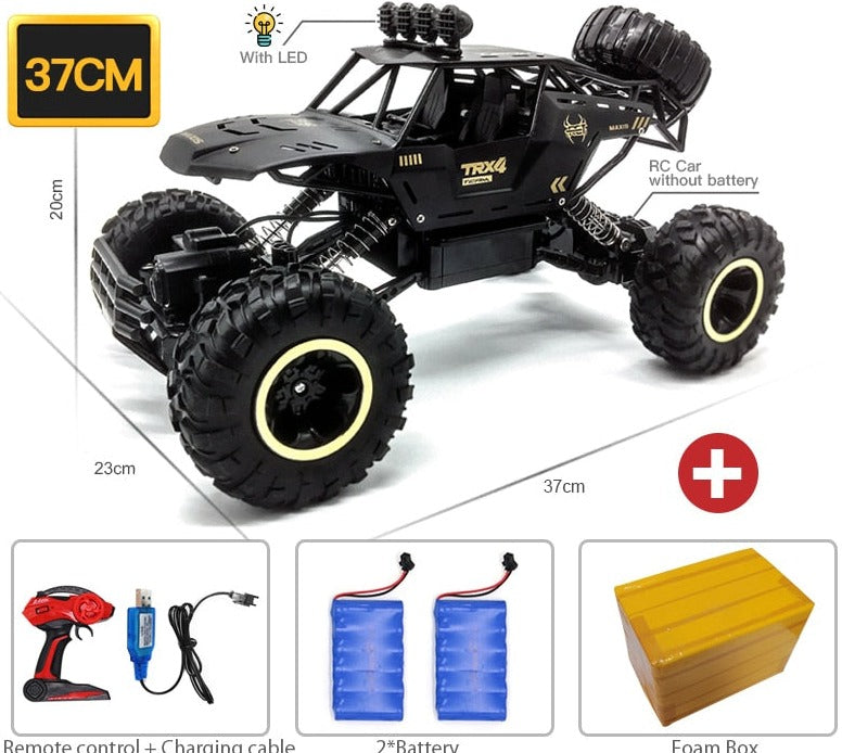 Carro à Prova de Choque Resistência a Colisão Controle Remoto 2.4 GHZ