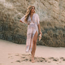 Vestido de Praia Sexy Retrô 2 Modelos