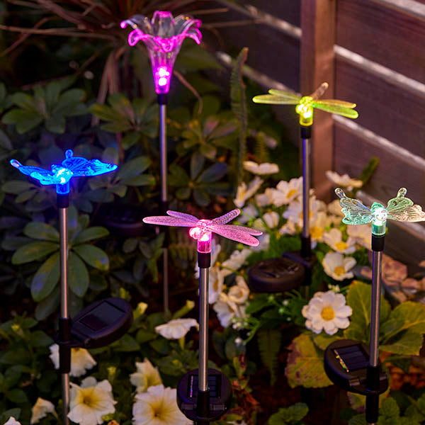 Luminária Decorativa Externa com Mudança de Cor