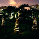 Tiras de Luz ao Ar Livre com Energia Solar