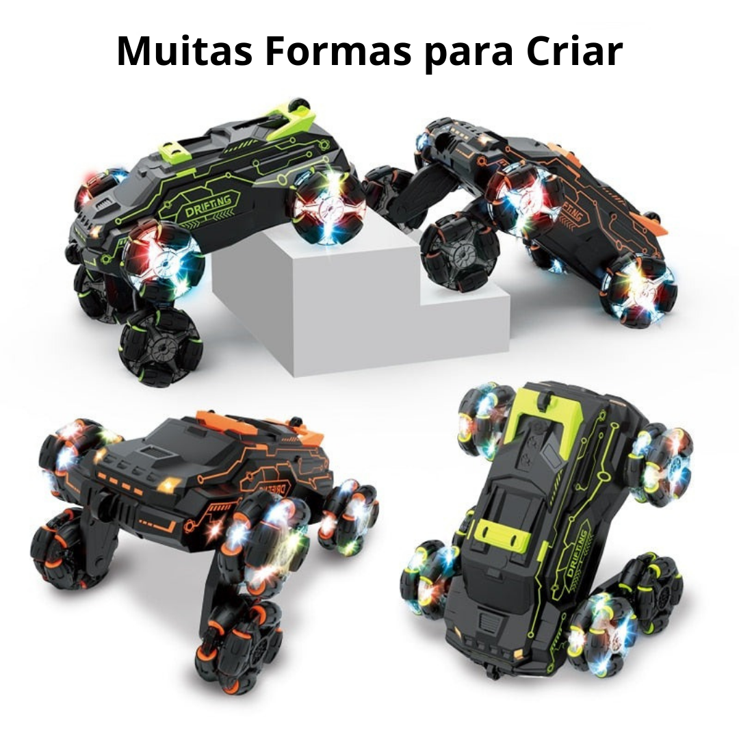 Carro Acrobático de Alta Resistência com Controle Remoto 2.4 GHZ