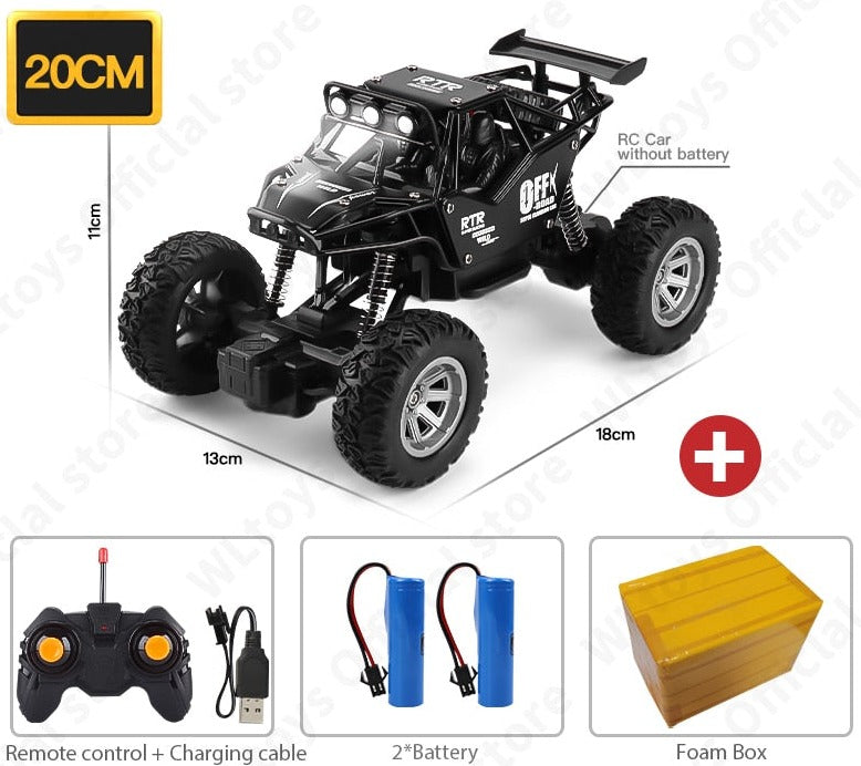 Carro à Prova de Choque Resistência a Colisão Controle Remoto 2.4 GHZ