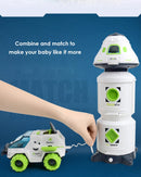 Quebra Cabeça Foguete e Base Espacial