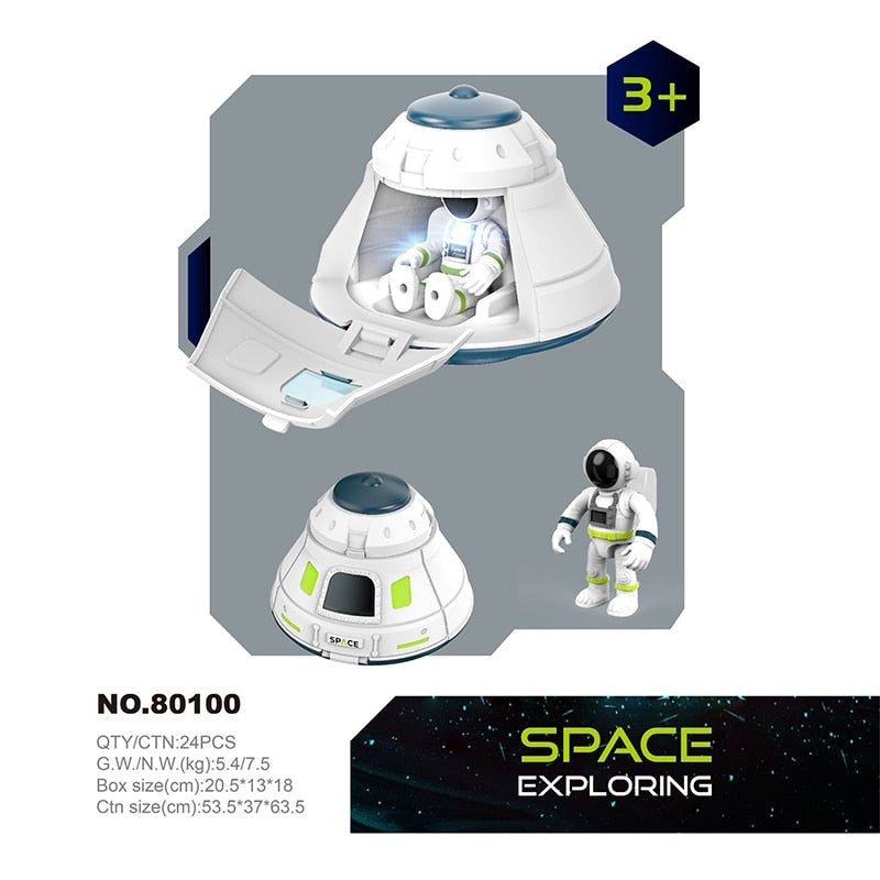 Quebra Cabeça Foguete e Base Espacial