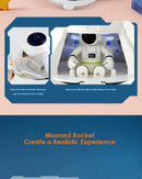 Quebra Cabeça Foguete e Base Espacial