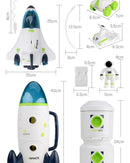 Quebra Cabeça Foguete e Base Espacial