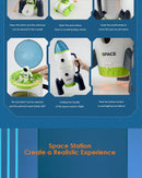 Quebra Cabeça Foguete e Base Espacial