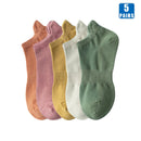 Kit 5 Pares de Meia Cano Curto Unissex (Todas de 1 Cor ou Sortidas)