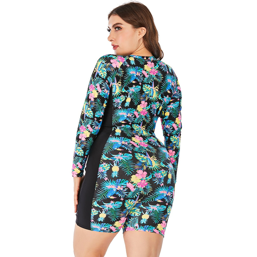 Macacão de Praia Floral Verão 2023