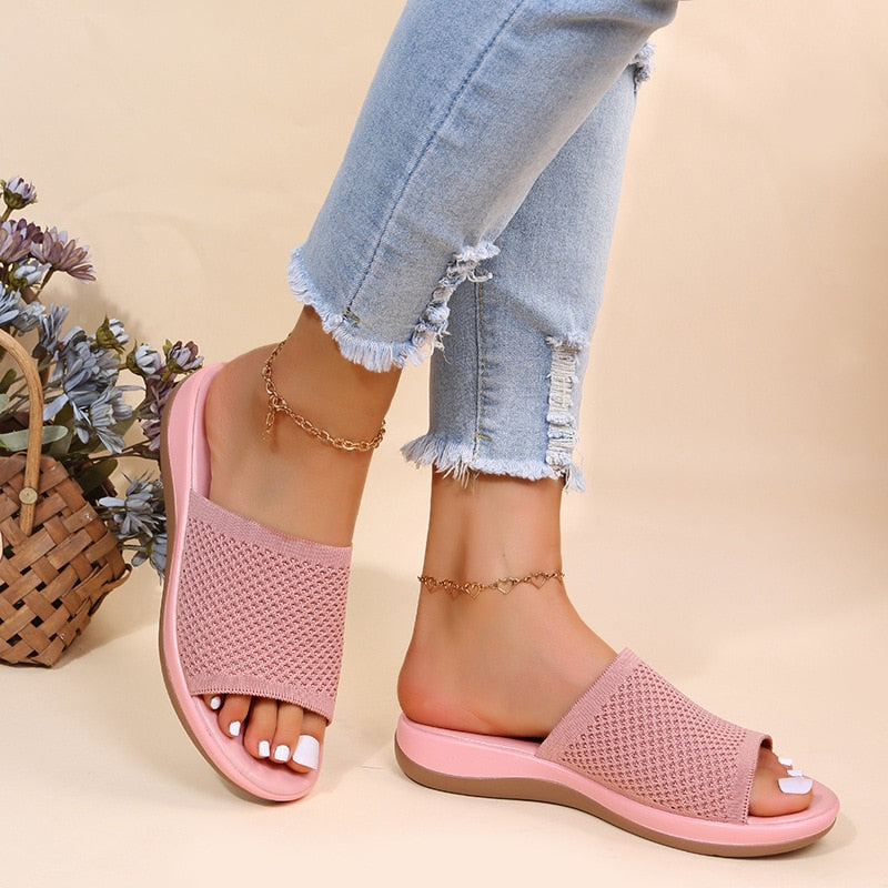 Sandália Flatform Confort