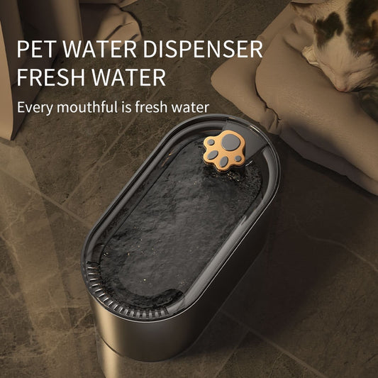 Fonte de Água Automática para Pets 3L com Led