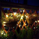 Luzes LED Redondas Movidas à Energia Solar (Brancas e Várias cores Disponíveis)