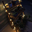 Luzes LED Redondas Movidas à Energia Solar (Brancas e Várias cores Disponíveis)