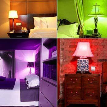 Lâmpada Mágica com Iluminação de Cores RGB Multicolorida - Cores Brilhantes, uma Bugiganga Divertida Para Ter!