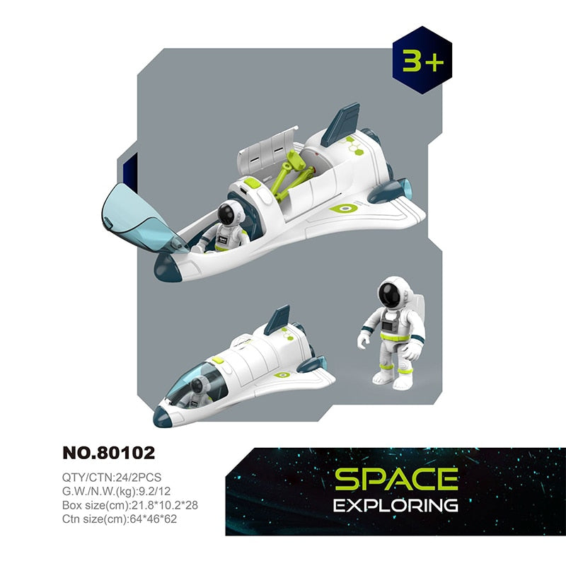 Quebra Cabeça Foguete e Base Espacial