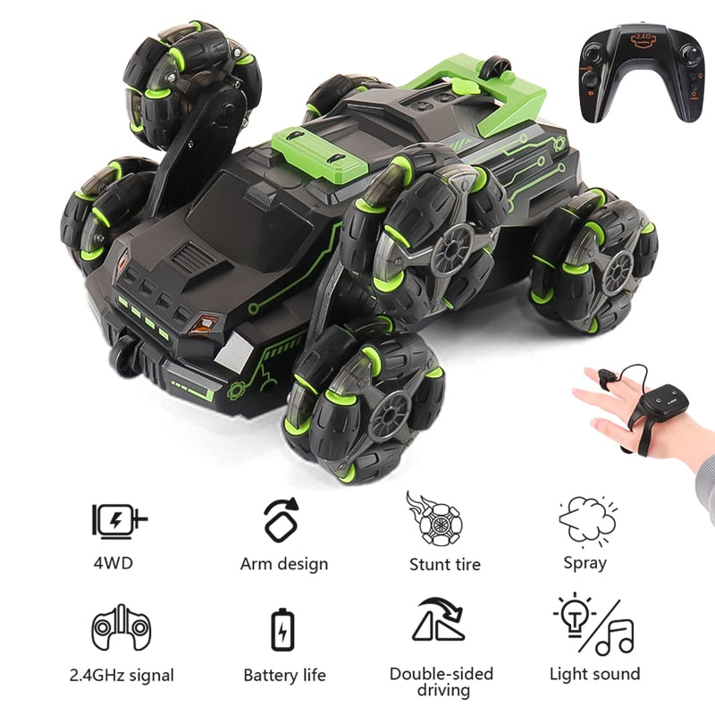 Carro Acrobático de Alta Resistência com Controle Remoto 2.4 GHZ