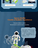 Quebra Cabeça Foguete e Base Espacial