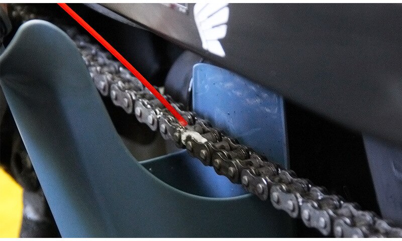 Caixa de Corrente de Limpeza de Óleo à Prova de Respingo