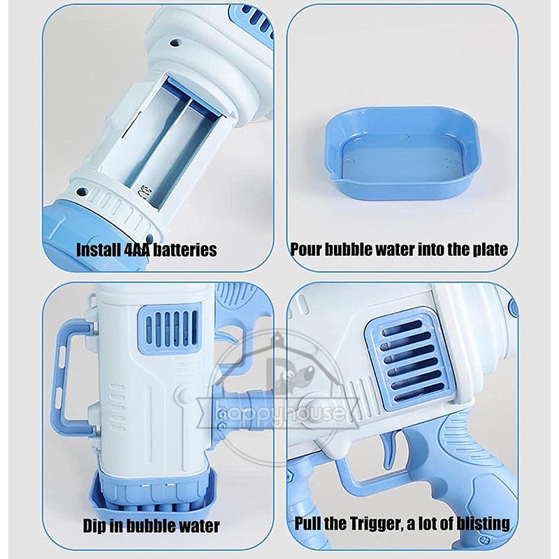 Máquina de Bolhas de Sabão Automática