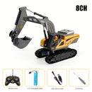 Carro Escavadeira RC Elétrico com Controle Remoto