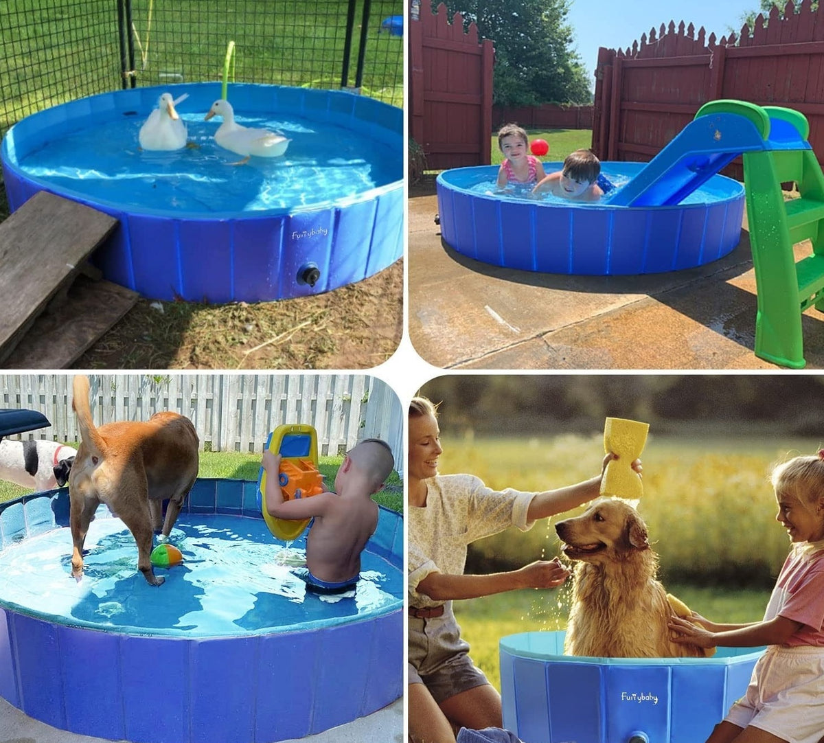Piscina ANTI-FURO Crianças e Pets (P, M, G, XG)