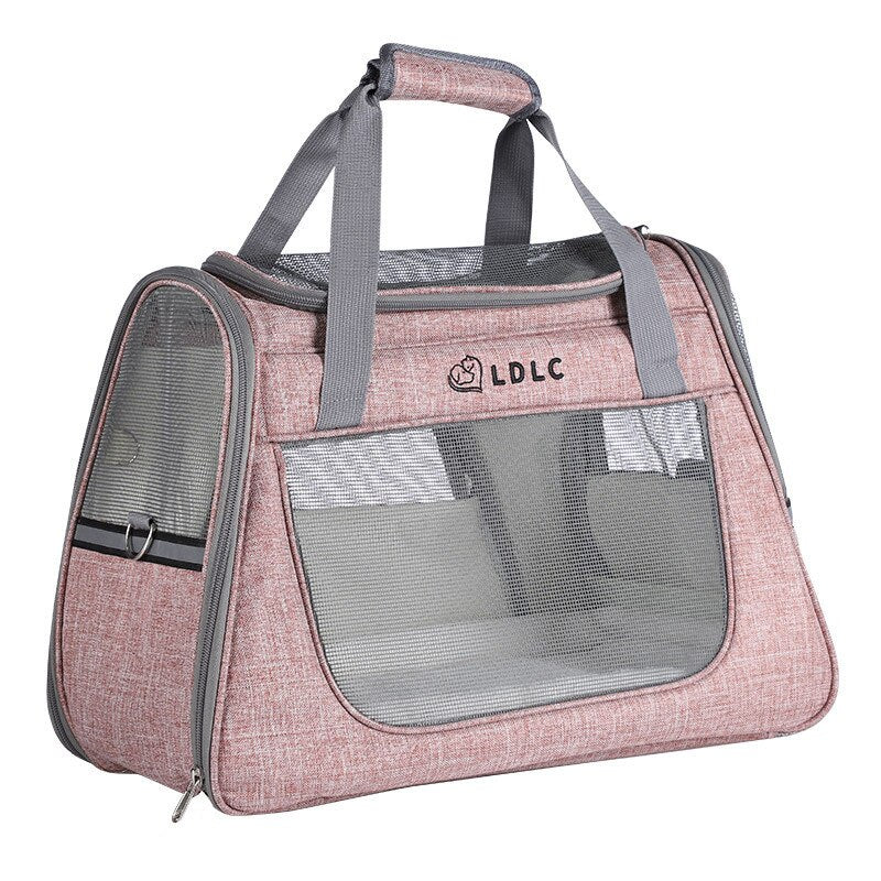 Bolsa de Viagem Transportadora Reflexiva para Pets 6 Cores