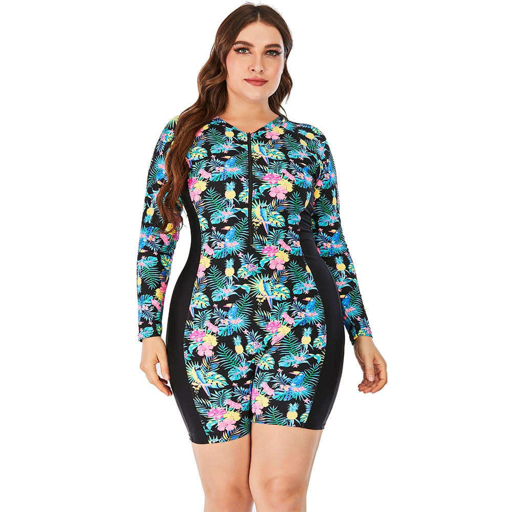 Macacão de Praia Floral Verão 2023