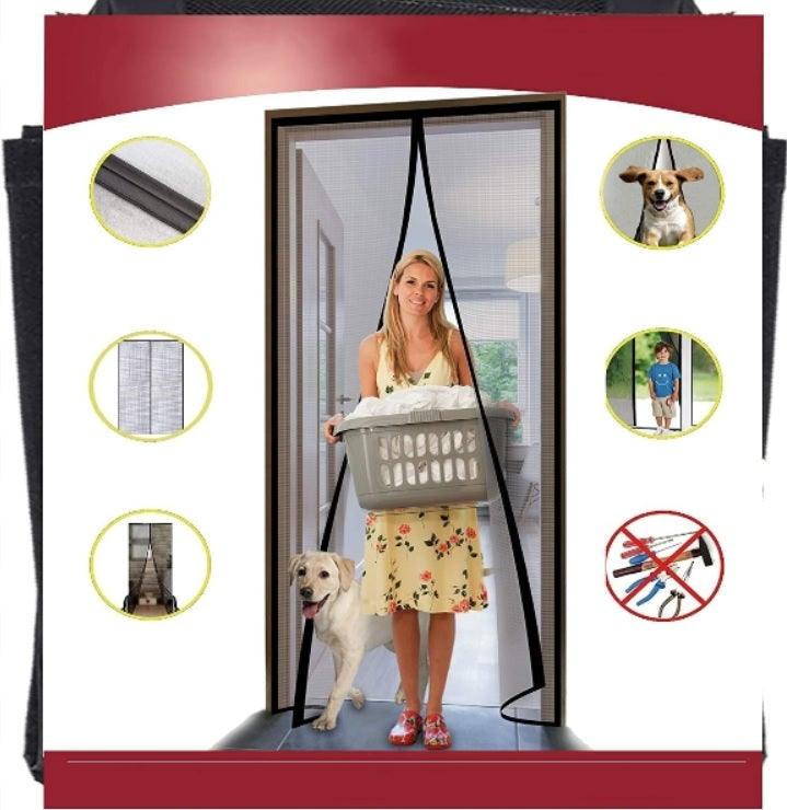 Tela Magnética Para Portas - Tenda de Ofertas