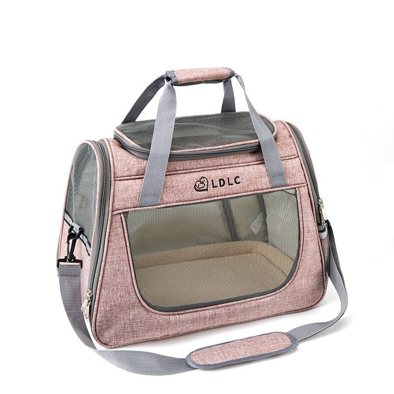 Bolsa de Viagem Transportadora Reflexiva para Pets 6 Cores