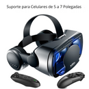 Óculos de Realidade Virtual 3D com Fone Headset 5-7 Polegadas