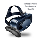 Óculos de Realidade Virtual 3D com Fone Headset 5-7 Polegadas