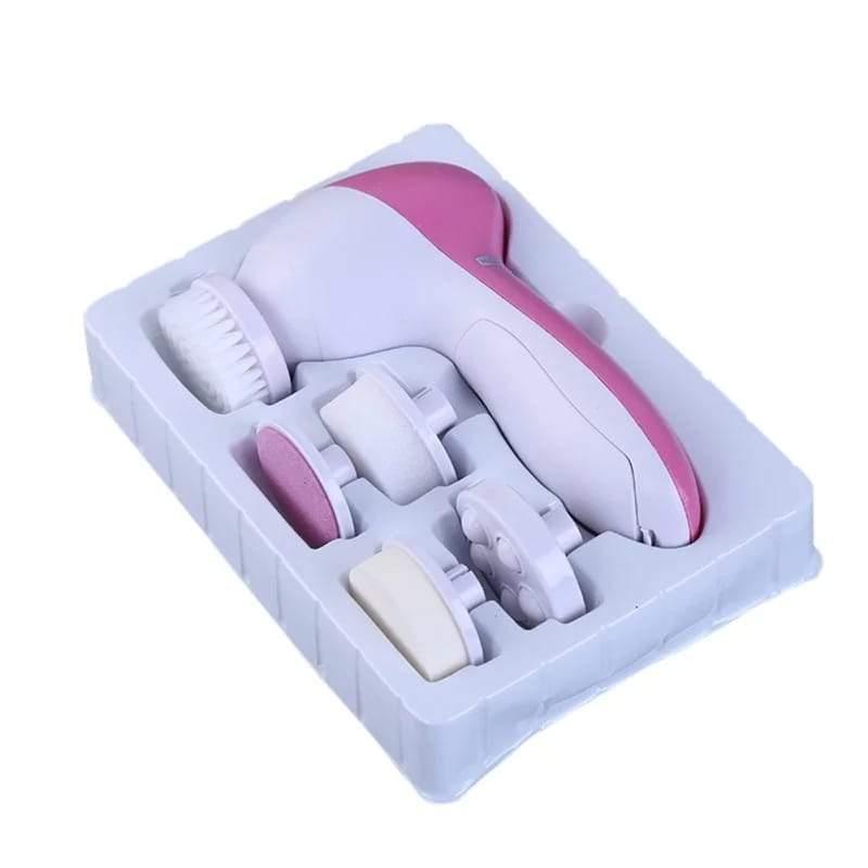 Escova Facial Elétrica Esfoliante limpeza Massageadora 5/1 Portátil