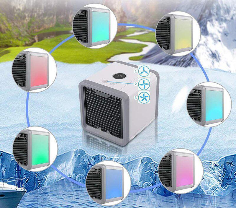 Mini Ar Condicionado Portátil Usb