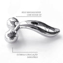 Aparelho Massageador Facial 3D Relaxa Estimula Circulação