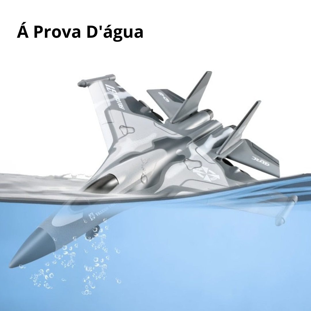 Planador Grande 2,4GHz com Controle Remoto