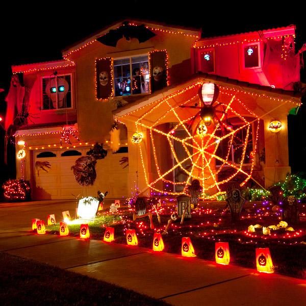 Pisca-Pisca Halloween movido a Energia Solar (1.6mt)