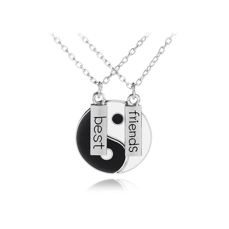 Colar Casal Yin Yang - Garotas fashion 