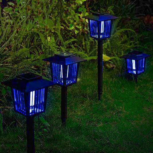 NOVA - [2ª. GERAÇÃO] Lâmpada Mata Mosquito LED de Energia Solar